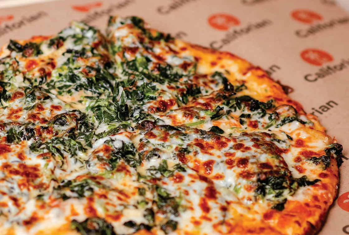 Ispanaklı Pizza Büyük
