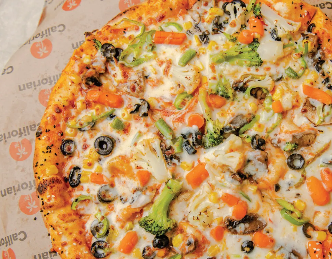 Vejeteryan Pizza Büyük