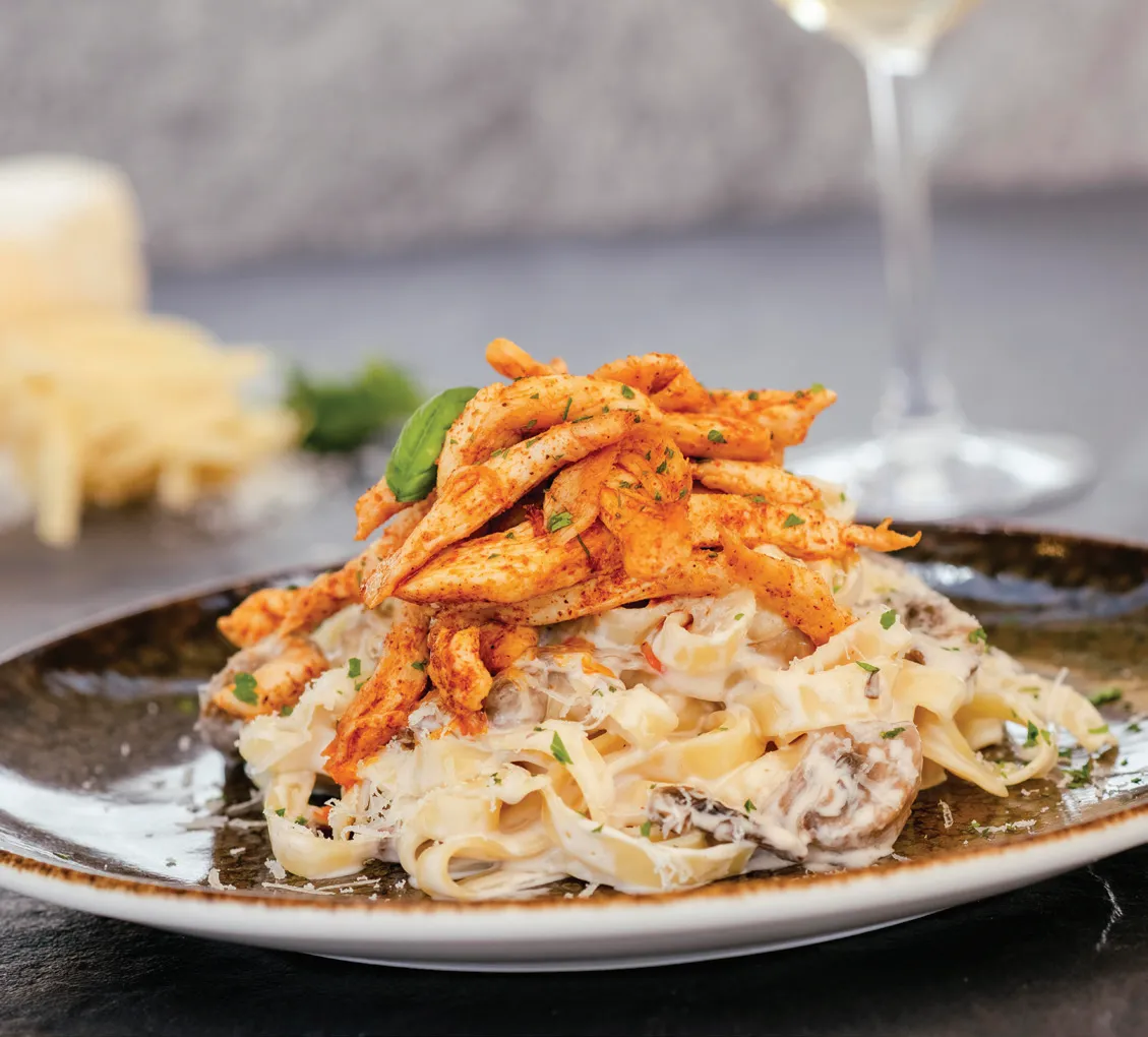 Sote Tavuklu Fettucini