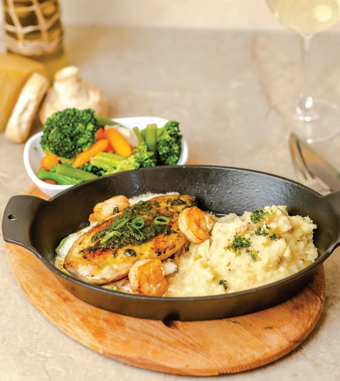 Sizzling Tavuk Karides