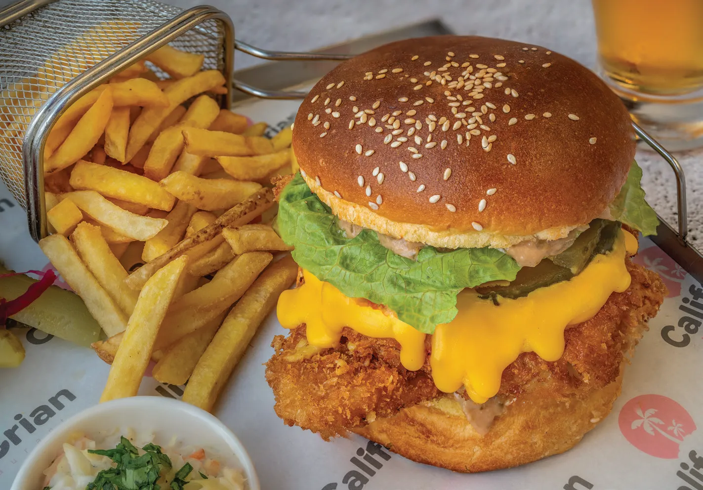 Çıtır Tavuk Burger