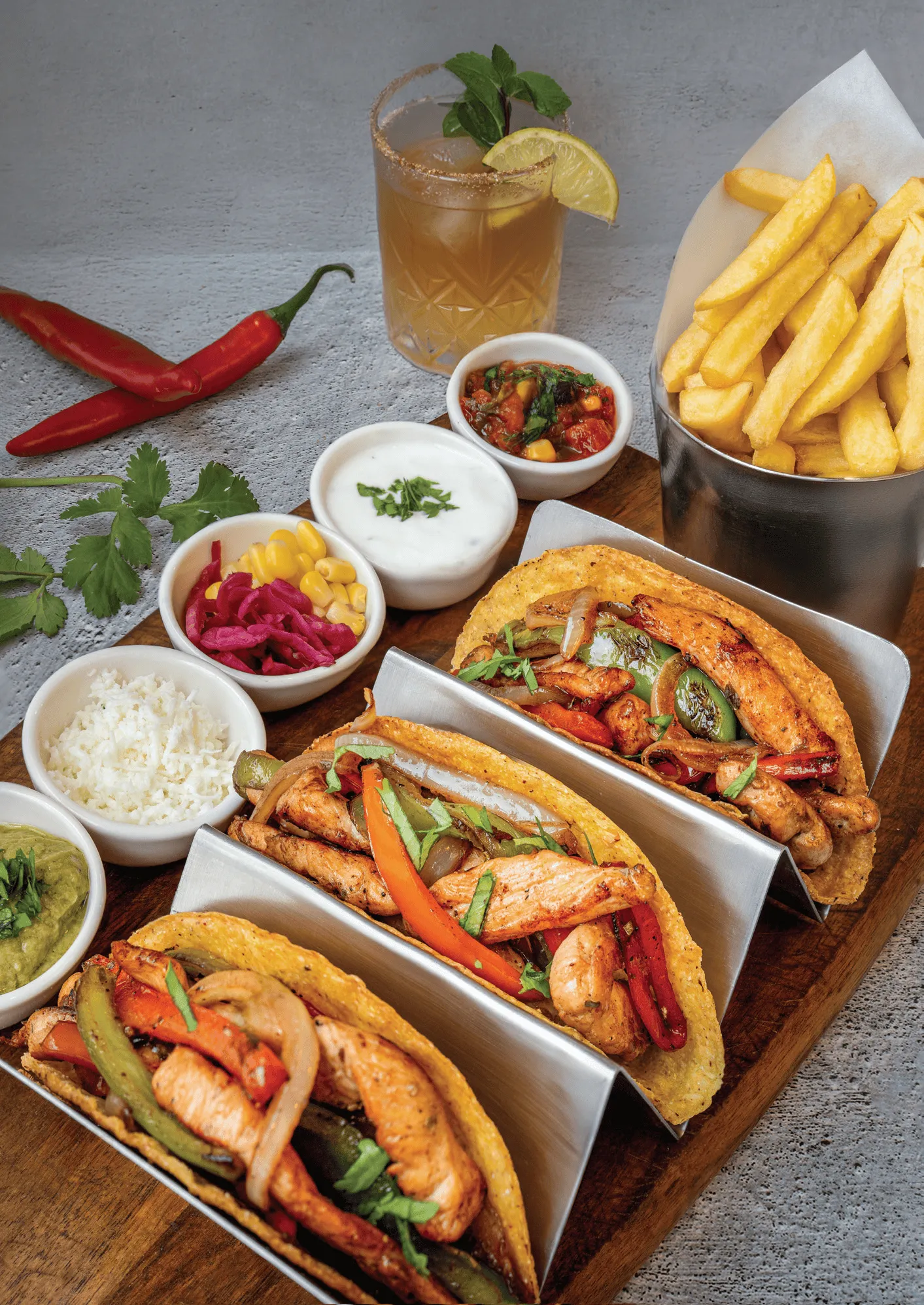 Tavuklu Çıtır Taco