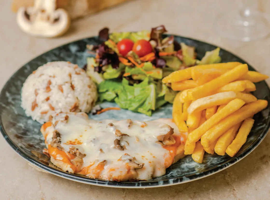 Mantar Soslu Tavuk